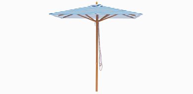 Billy Fresh 2m Bamboo Daydream Umbrella - Blue