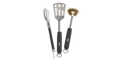 3 Piece Stainless Steel BBQ Toolset
