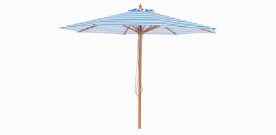 Billy Fresh 3m Bamboo Daydream Umbrella - Blue