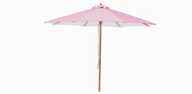 Billy Fresh 3m BambooFlamingo Umbrella - Pink