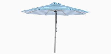 Billy Fresh 3m Aluminium Horizon Umbrella - Blue