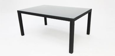 Amani 160cm Dining Table - Black