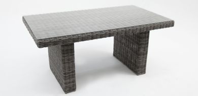 Amani Lounge Dining Table - Grey