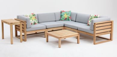 Ceduna Timber Lounge Setting