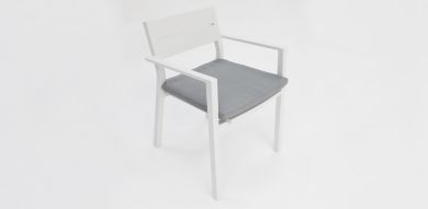 Dallas Dining Chair - White