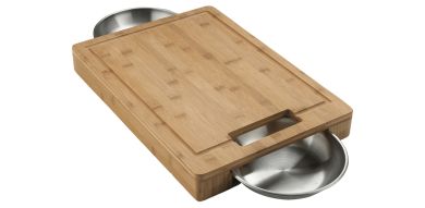 Pro Carving Cutting Board with Bowl