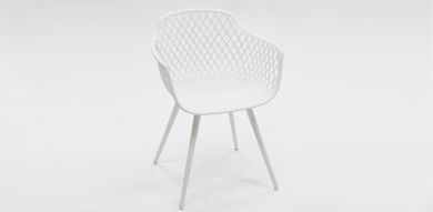 Java Dining Chair - White
