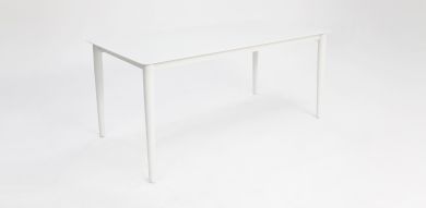Java 170cm Dining Table - White