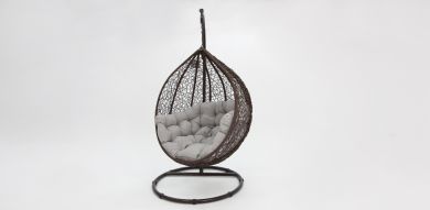 Kakadu Pod Chair - Brown/Grey