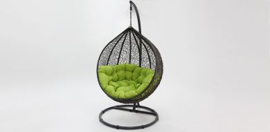 Kakadu Pod Chair - Grey/Green
