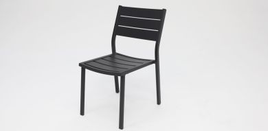 Kingsville armless chair gunmetal