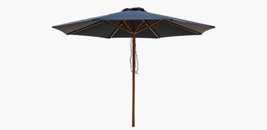 Billy Fresh 3m Aluminium Umbrella - Navy
