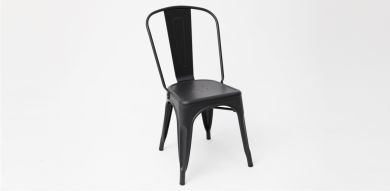 Paris Tolix Chair - Black
