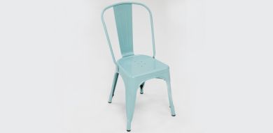 Paris Tolix Chair - Mint