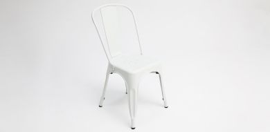 Paris Tolix Chair - White