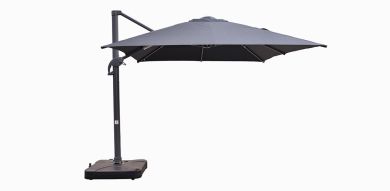Santa Fe 3x4m Cantilever Umbrella - Dark grey