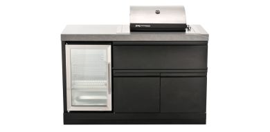 Crossray Compact Electric BBQ Kitchen with Fridge