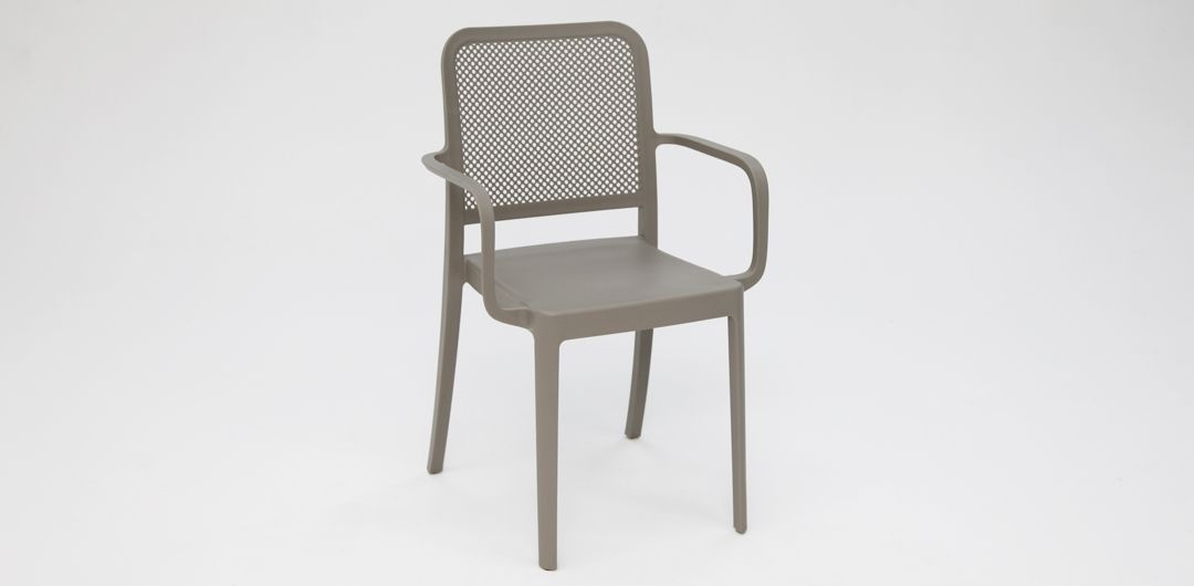 Madeline Resin Dining Chair - Sand