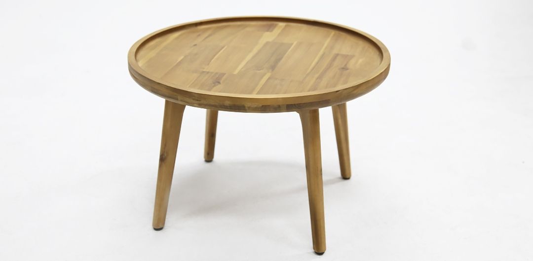 Melfort 54cm timber side table